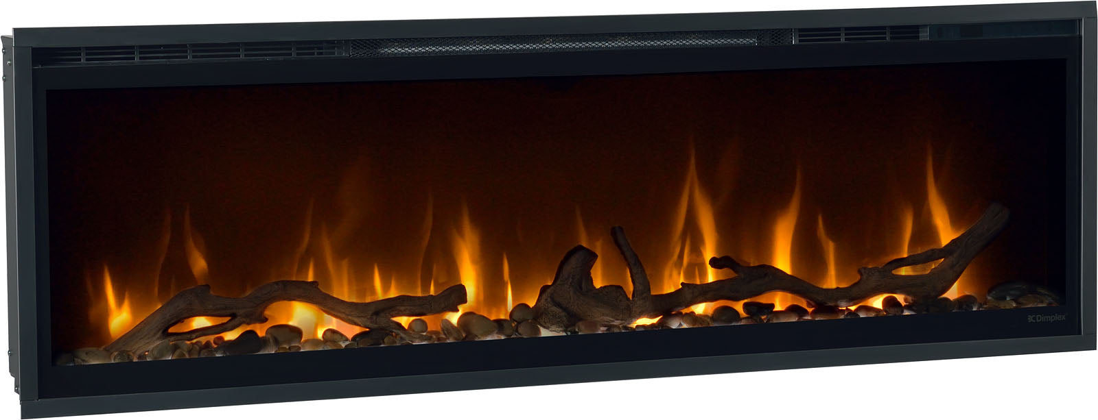 Ignite XL 50 - Electric fireplace insert - Remaining stock including wooden decoration at a special price