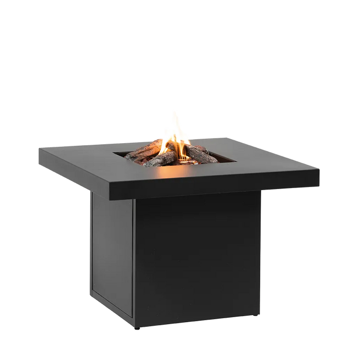 Cosibrixx 90 - Gas fire table - remaining stock including glass and hood