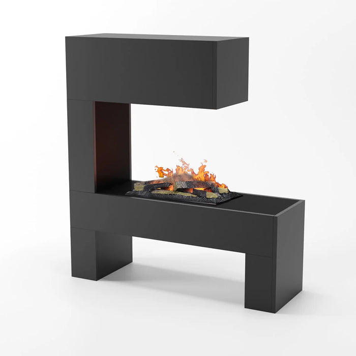 Mozart - Electric fireplace - Opti-Myst