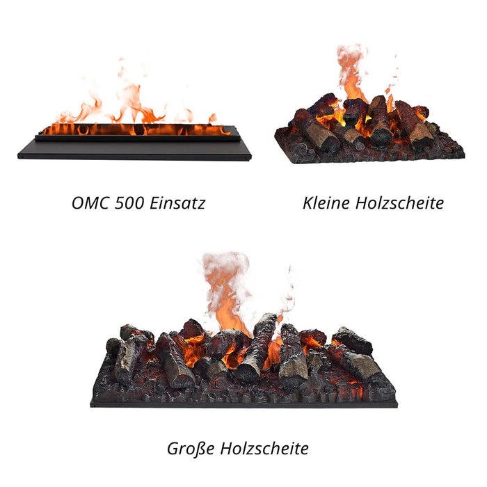 Mozart - Electric fireplace - Opti-Myst
