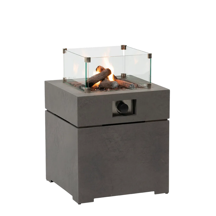 Cosibrixx 60 Concrete (concrete look) - gas fire table