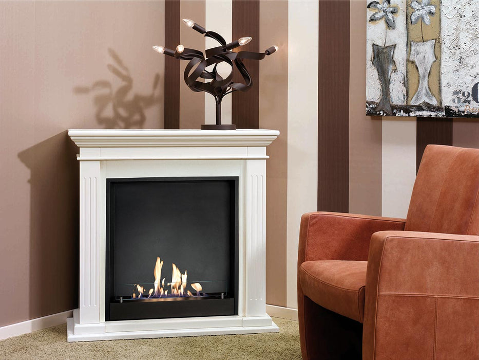 Cadiz Corner - Corner fireplace - Ethanol fireplace