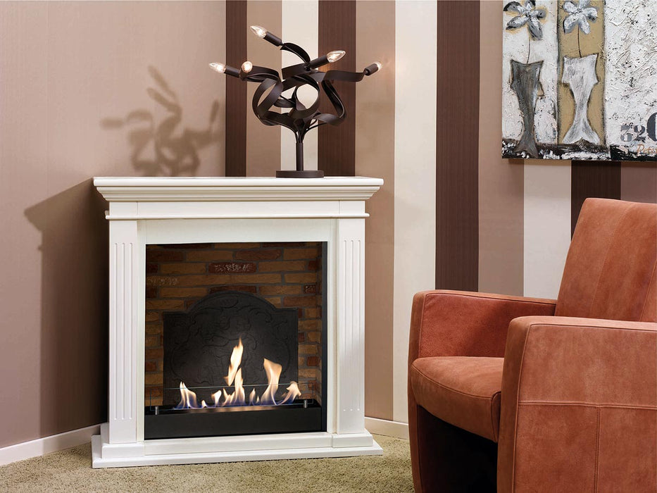 Cadiz Corner - Corner fireplace - Ethanol fireplace