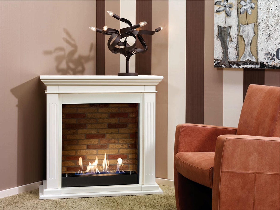 Cadiz Corner - Corner fireplace - Ethanol fireplace