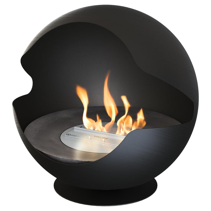 Globe Black Low - Schwarz - Ethanol-Kamin