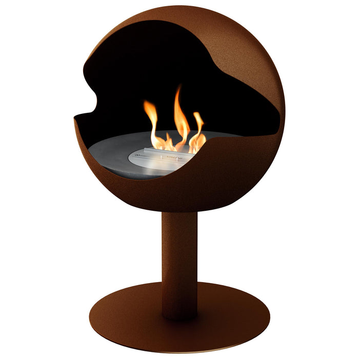 Globe Nordic Rust High - Rust brown - Ethanol fireplace