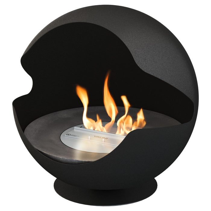 Globe Stellar Black Low - Black - Ethanol fireplace