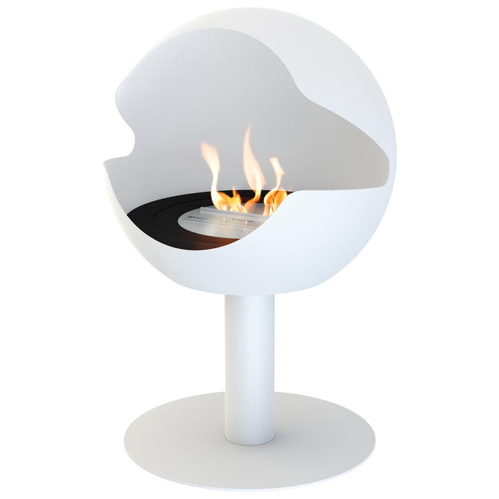 Globe White High - White - Ethanol fireplace - Ethanol fireplace
