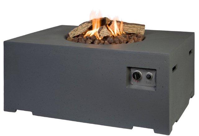 Angolo - gas-powered garden fireplace