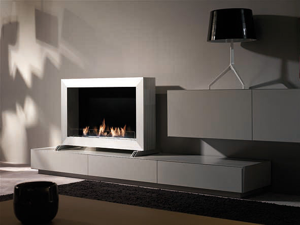 Atri (Freestanding) - Ethanol fireplace