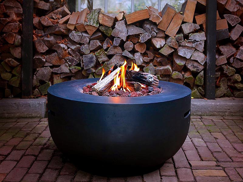 Calice - gas-powered garden fireplace