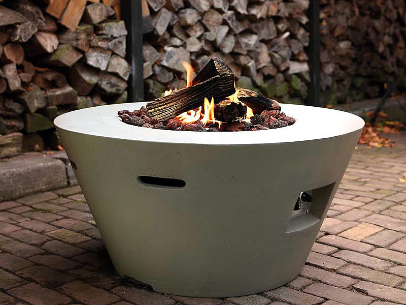 Cono - gas-powered garden fireplace