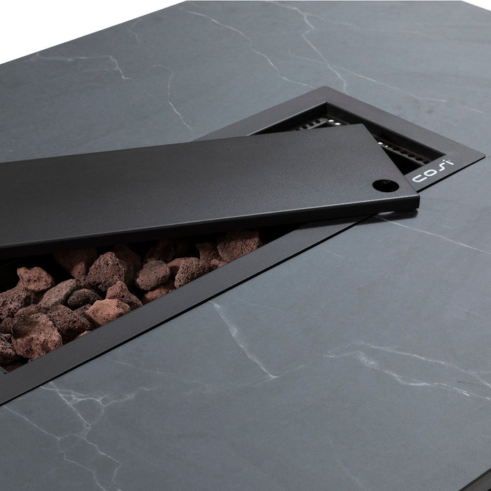 Cosidesign - Black Marble - Premium Gas Fire Table