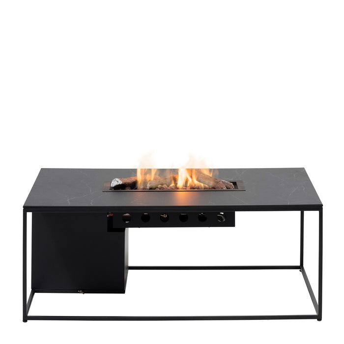 Cosidesign - Marmo Nero - Tavolo da fuoco a gas Premium