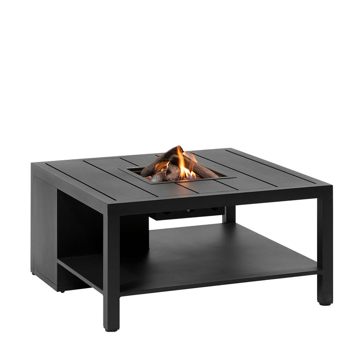 Cosiflow - Quadrato - Antracite - tavolo con fuoco a gas