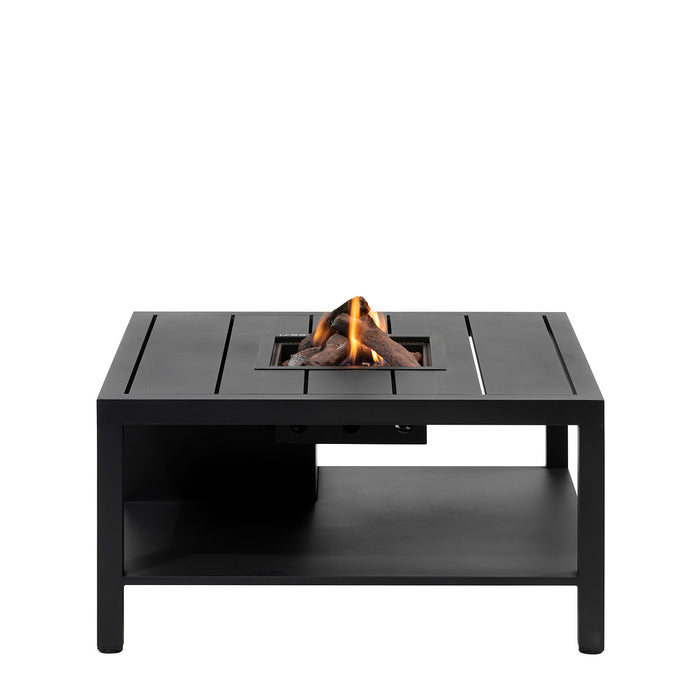 Cosiflow - Quadrato - Antracite - tavolo con fuoco a gas