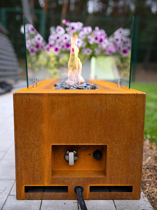 Galio Corten Manual - Gas fireplace