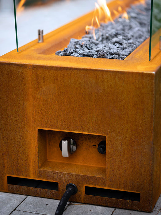 Galio Corten Manual - Gas fireplace