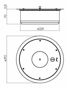 Glammfire Burner VI - Ethanol-Brenner