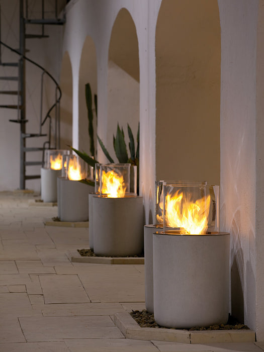 Jar - Bio-ethanol concrete fire column