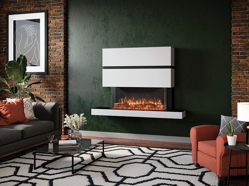 Milazzo 110 RW - Wall fireplace