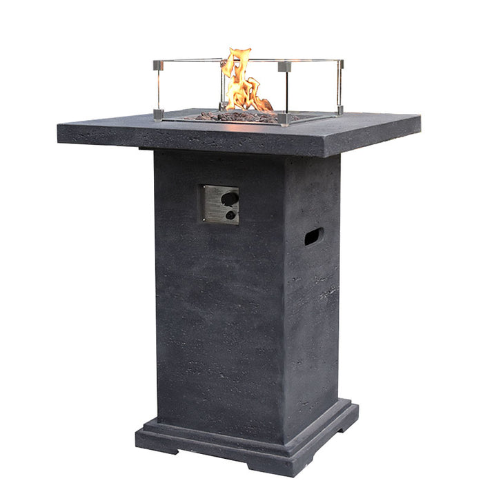 Montreal - Gas Fire Bar Table