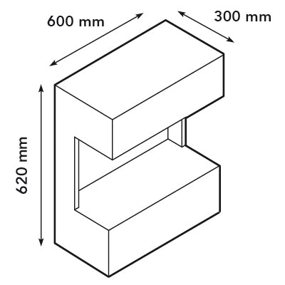 Nova - Ethanol-Wandkamin