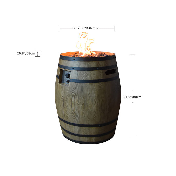 Porvoo - Gas fire bar table