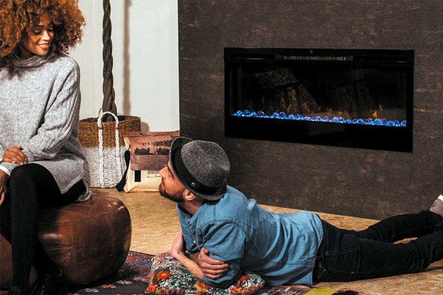 Prism 74 - Electric fireplace insert