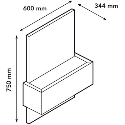 Quero - Ethanol-Wandkamin