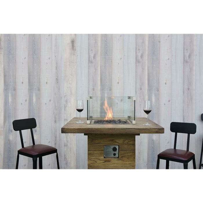 Rova Bar - tavolo da bar con fuoco a gas