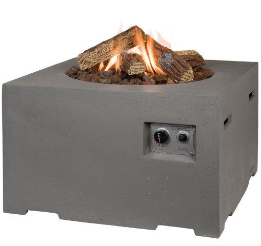 Piazza - gas-powered garden fireplace