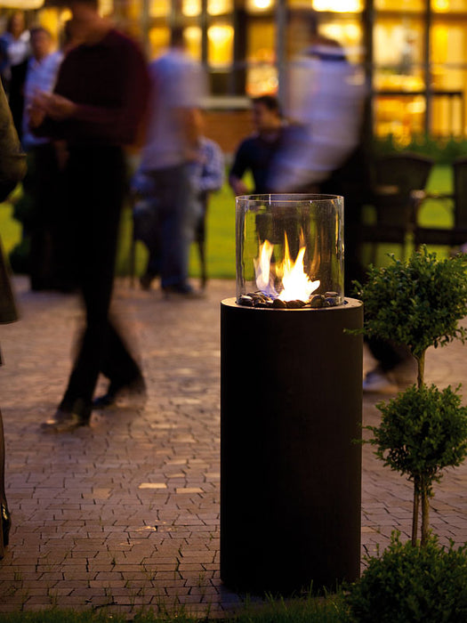 Totem - Colonna antincendio in cemento a bioetanolo