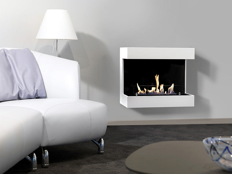 Umbria - Ethanol wall fireplace