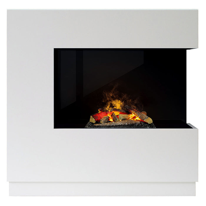 Zen White - Electric fireplace - Opti-Myst 1 X EXHIBITION PIECE